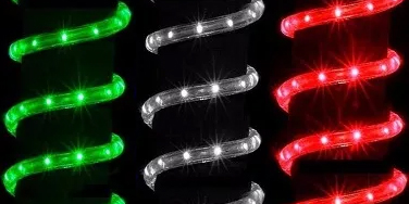 manguera de luz led en tres colores